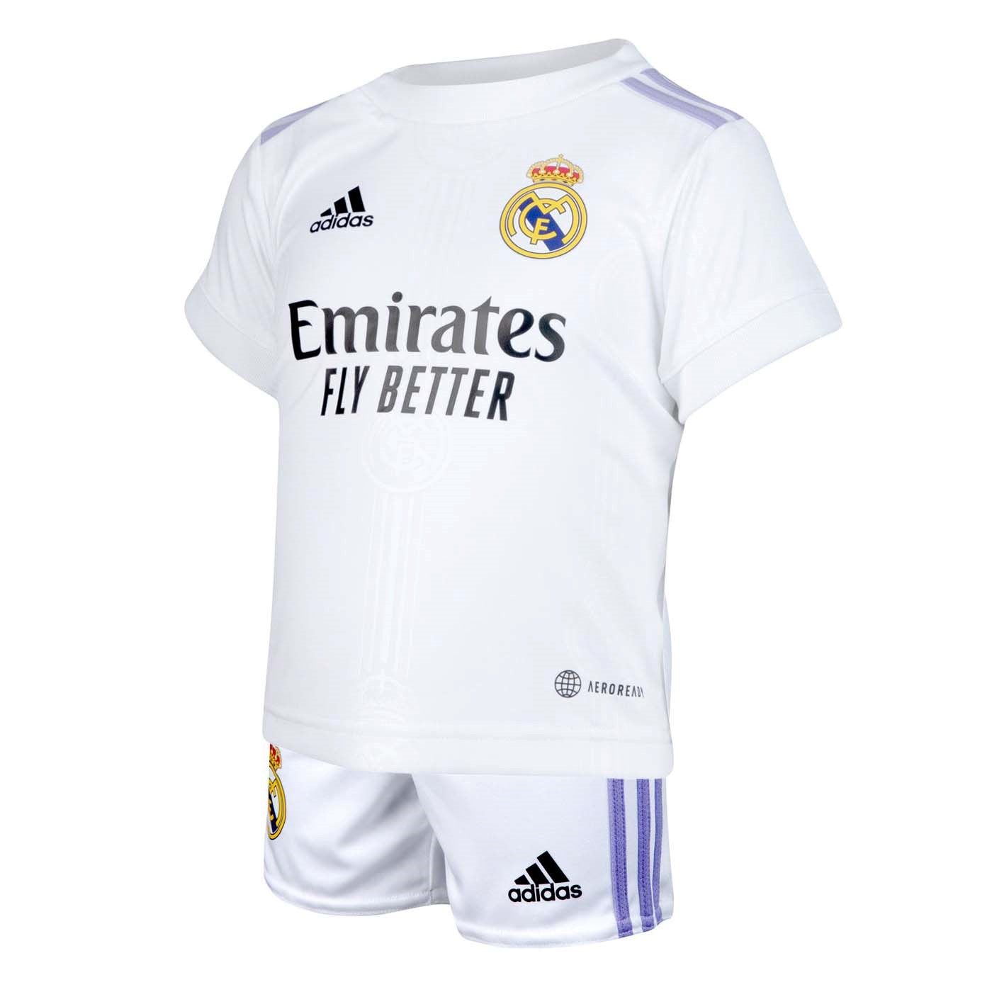 Camiseta Real Madrid 1ª Kit Bebé 2022 2023